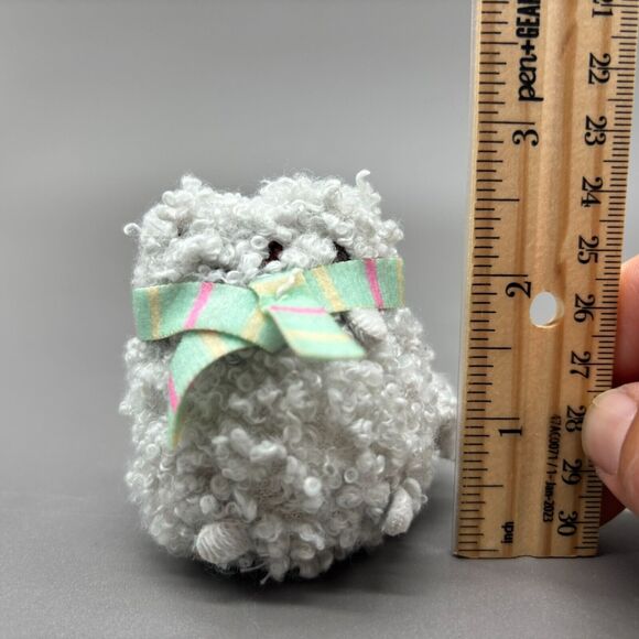 GUND Pusheen Stormy Mini Ornament Plush Series 11 Winter Wonderland Scarf - Picture 3 of 6